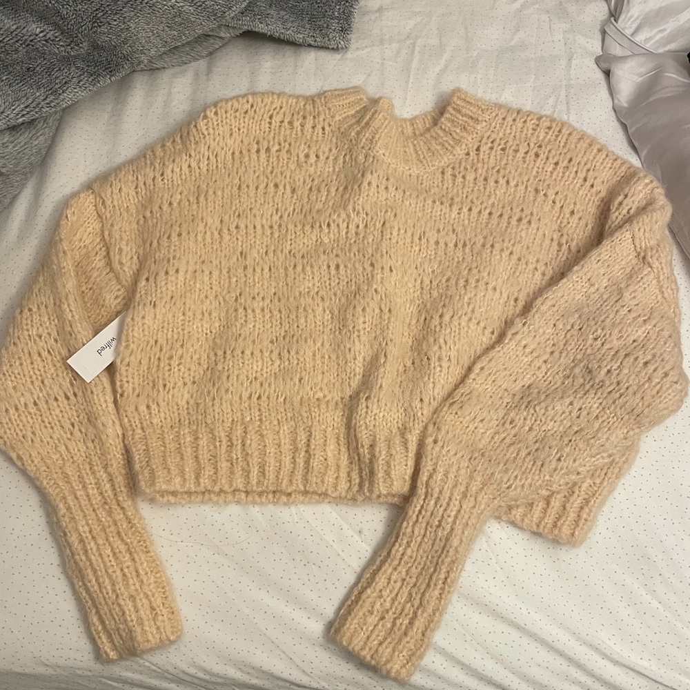 New Wilfred cropped sweater